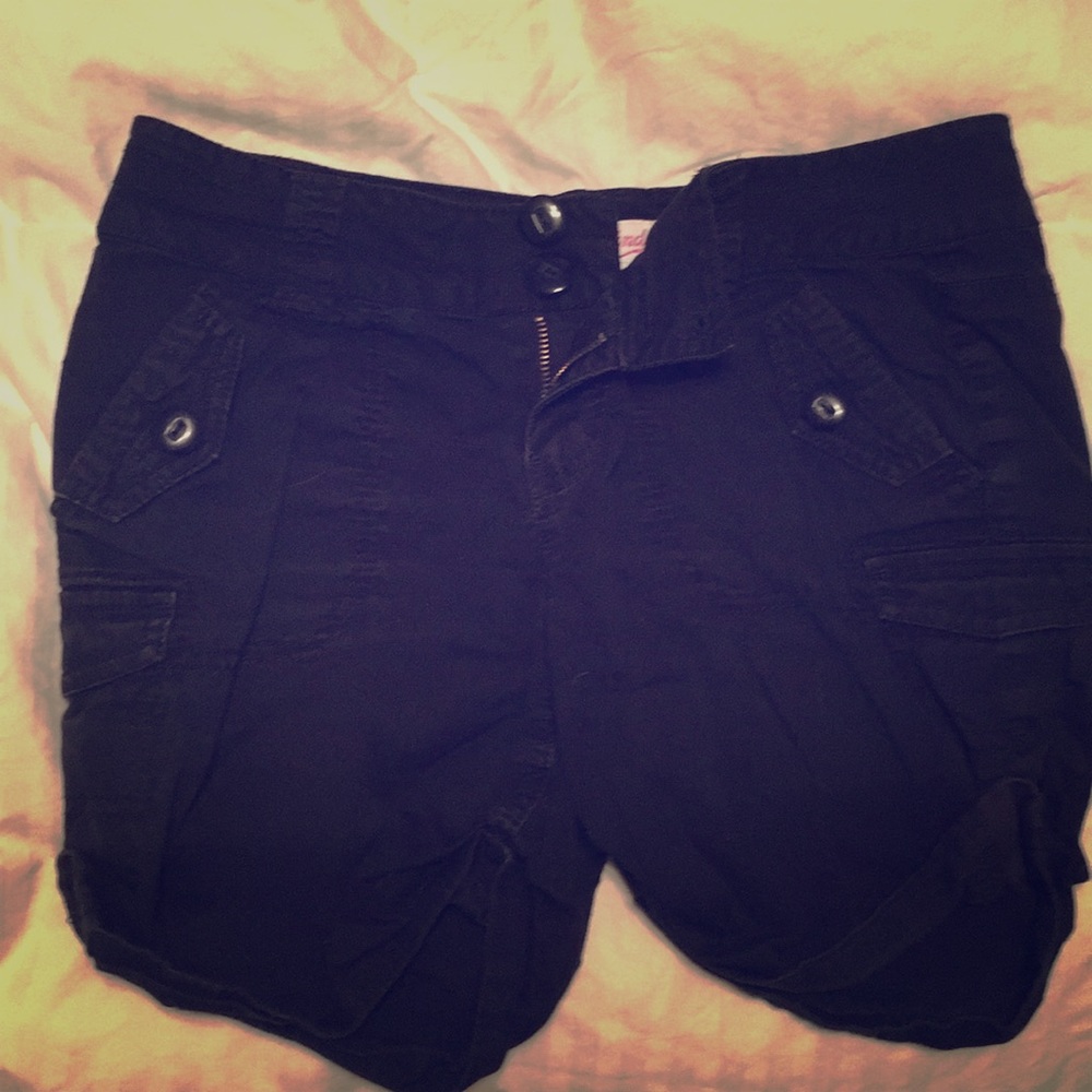 Black shorts